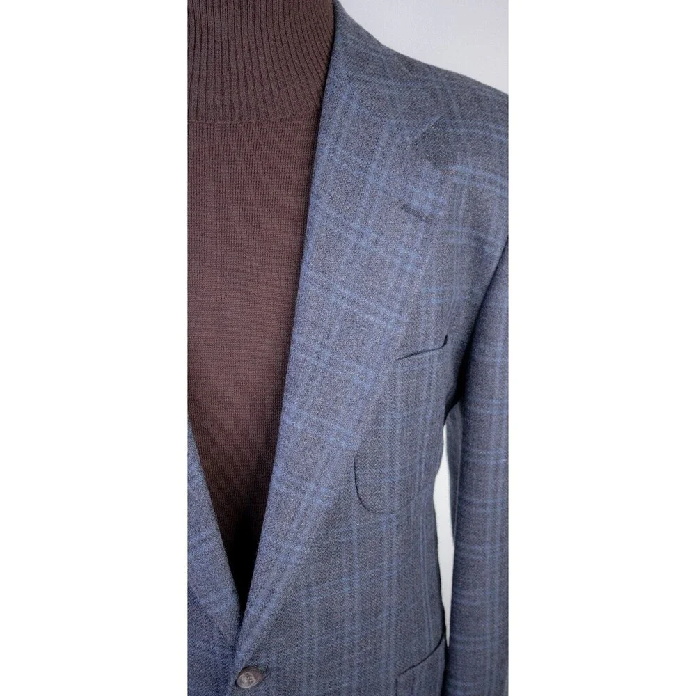 Joseph Abboud NORDSTROM Sport Coat Blazer Sz 43R Silk-Wool Two Button Jacket